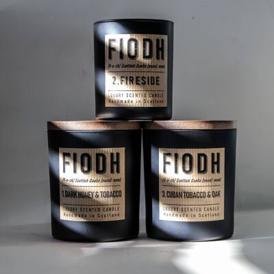 Fiodh 2: Fireside Luxury Candle , Small