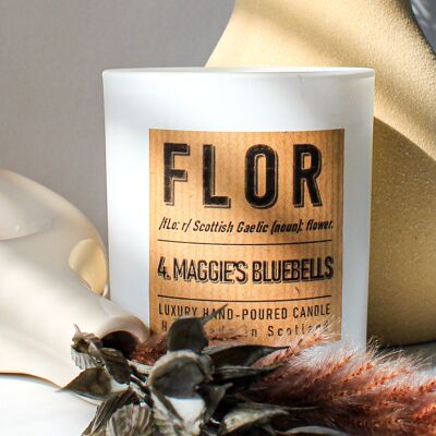 Flor 4: Maggie's Bluebells Luxury Candle , Small