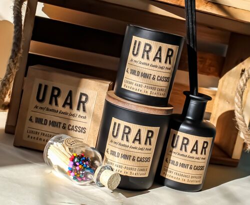 Urar 1: Sea Spray and Driftwood Luxury Candle , Small