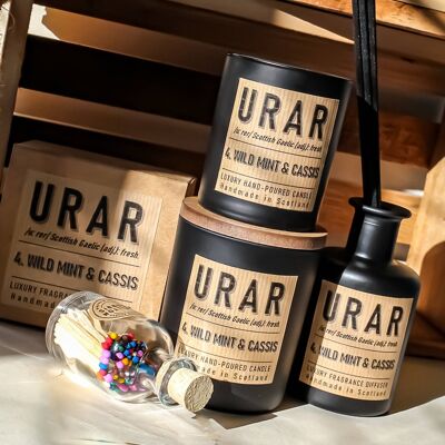 Urar 1: Sea Spray and Driftwood Luxury Candle, klein