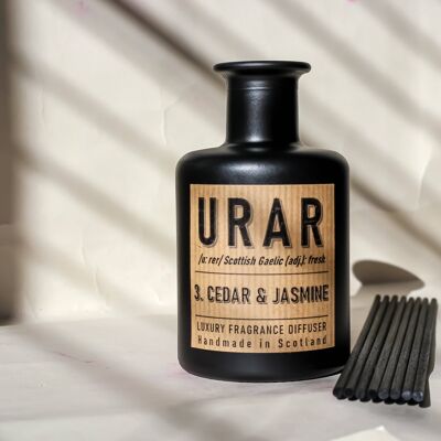 Urar 3: Cedar and Jasmine Diffuser , large