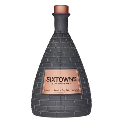 SIXTOWNS London Dry Gin 70cl 40% ABV
 (ST002)