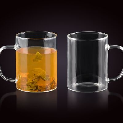 PETER Set of 2 mugs, 430ml 8x11xh12cm