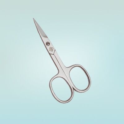 Curved nail scissors