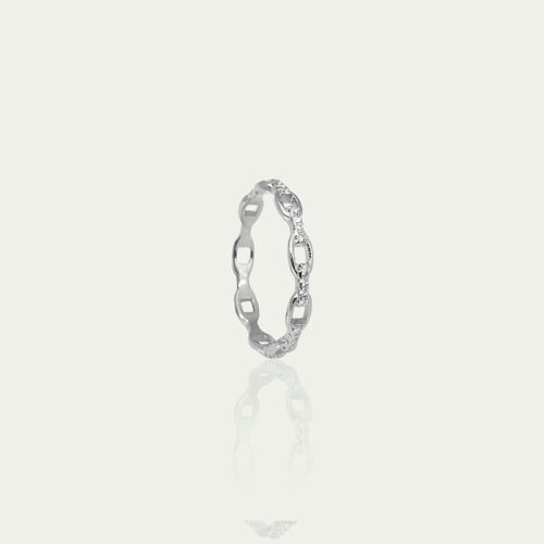 Ring Shiny Chain, Sterling Silber