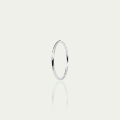 Anello basic, argento sterling