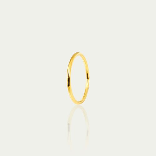 Ring Basic, Gelbgold vergoldet