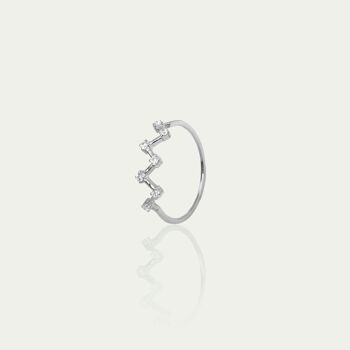 Bague Flash, argent sterling 1