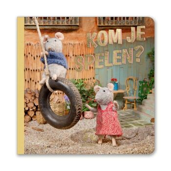Kinderboek - Boodschappen doen & Kom je spelen? (Pays-Bas) - Het Muizenhuis 1