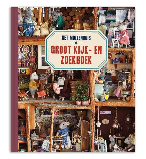 Kinderboek - Groot kijk- en zoekboek (Nederlandstalig) - Het Muizenhuis