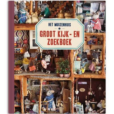Kinderbuch - Großes Lern- und Suchbuch (Niederländisch) - Het Muizenhuis