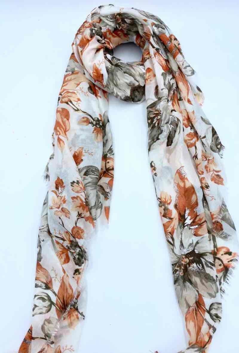 Bufandas de colores brillantes