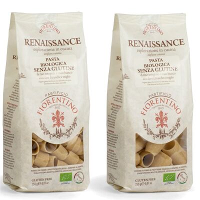 RENAISSANCE BIO corn and rice pasta with FAVE ETR. and millet 250g