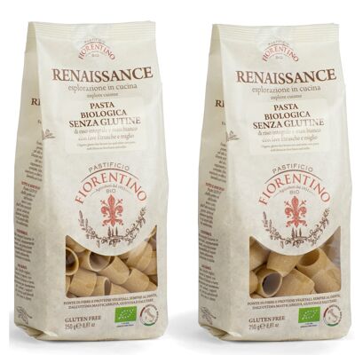 RENAISSANCE BIO corn and rice pasta with FAVE ETR. and millet 250g