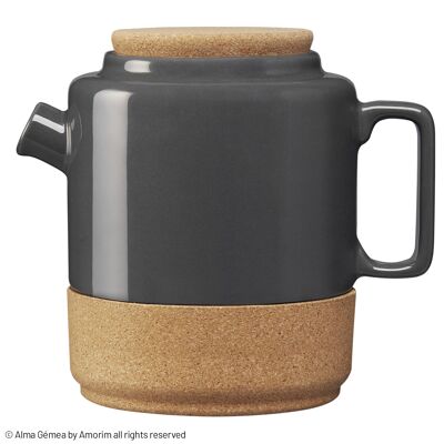 Teapot in dark grey