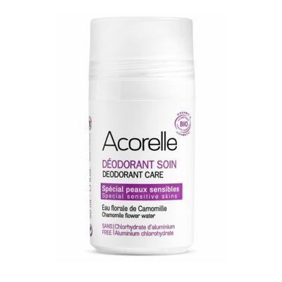 ACORELLE Deodorant Roll On BIO-zertifiziertes Spezialprodukt für empfindliche Haut 50 ml