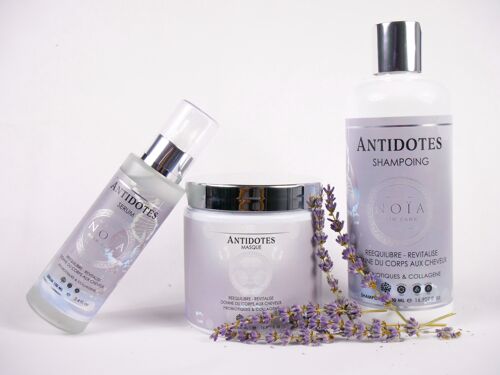 Routine capillaire ANTIDITES-Shampoing+Masque+Serum-aux probiotiques et collagene