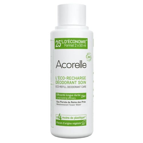ACORELLE Eco-Refill Deodorant Roll-on ORGANIC Certified Long-lasting ORGANIC - 100ml