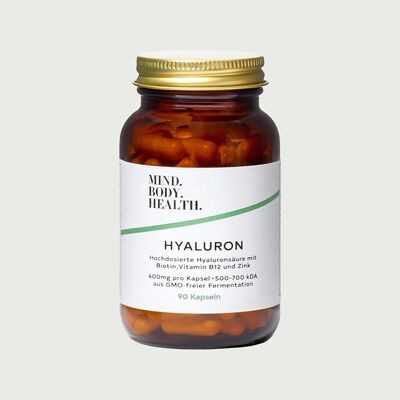 Hyaluron with biotin, vitamin B12 and zinc