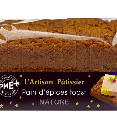 Pain d'épices Nature 12 tranches - Artisan Pâtissier