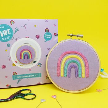 Candy Rainbow 'Mini kit de broderie artisanale 2