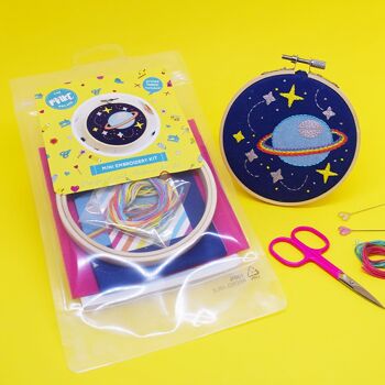 Mini kit de broderie Galaxie 2