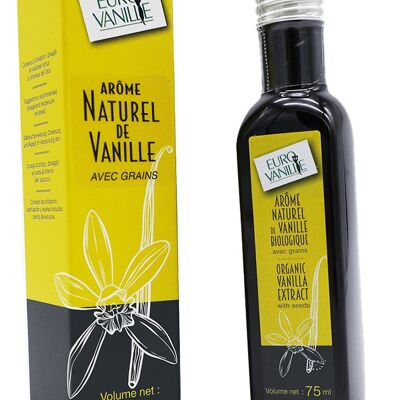 Vanilla flavoring - Bourbon Madagascar with BIO L80 grains