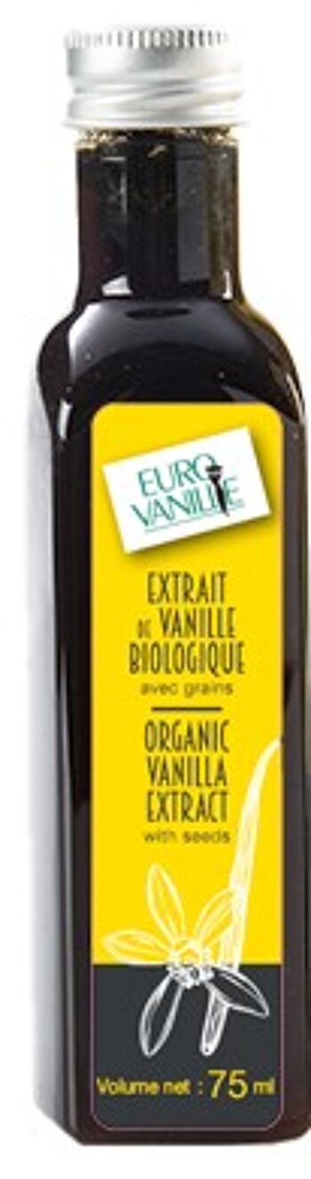 Extrait de vanille - Bourbon Madagascar BIO avec grains L200 2