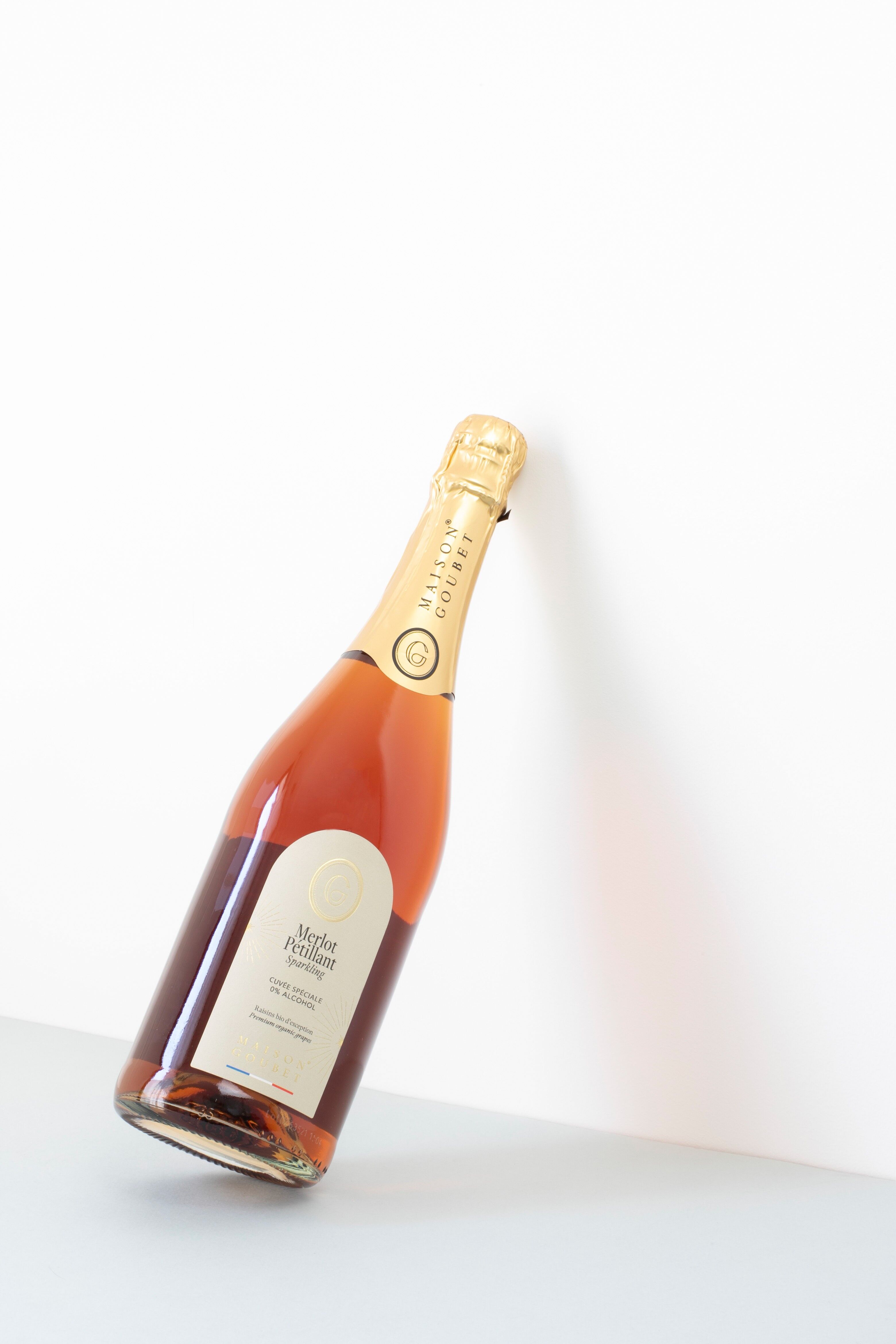 Cuvée pétillante BIO & sans alcool • cépage Merlot 750ml