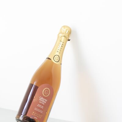 Sparkling organic & alcohol-free cuvée • Cabernet-Sauvignon grape variety 750ml