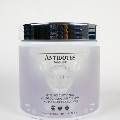 Antidotes care mask gives body to the hair-Probiotics & Collagen