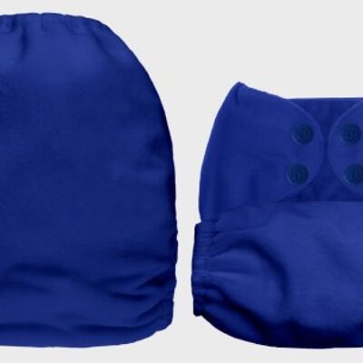 Mama Koala One Size Pocket Diaper - Blue