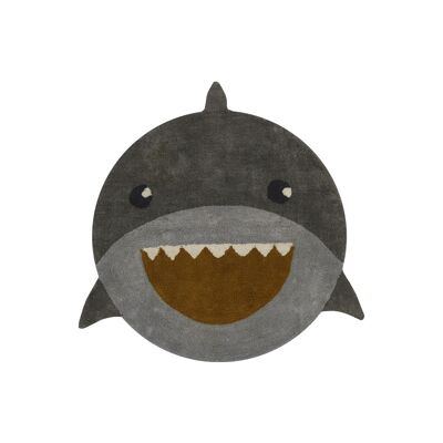 Rug Animal Shark - grey