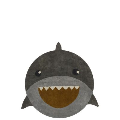 Rug Animal Shark - grey