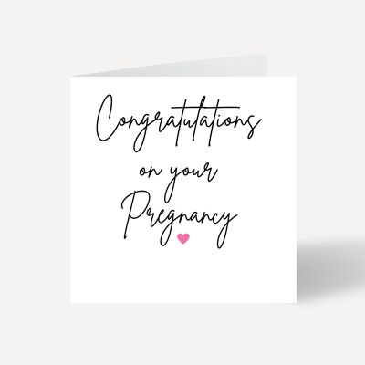 Congratulations on Your Pregnancy Card