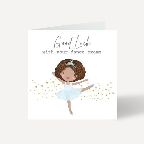 Good Luck With Your Dance Exams Card - Style 4