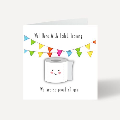 Well Done with Toilet Training Card