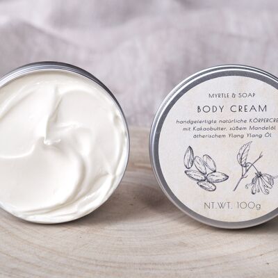 Ylang Ylang BODY CREAM with cocoa butter & sweet almond oil