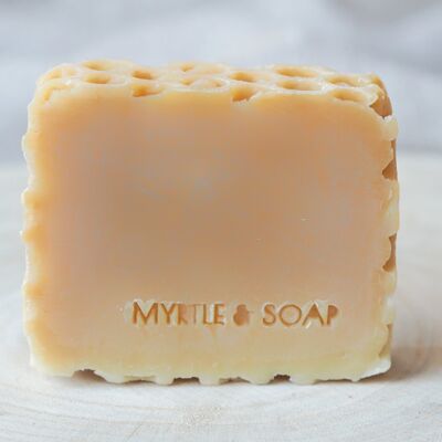 HONEY POT natural soap with pure honey & organic coconut milk. Unscented