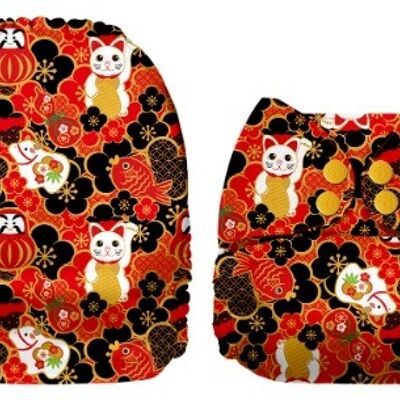 Mama Koala One Size Taschenwindel - Chinesische Katze