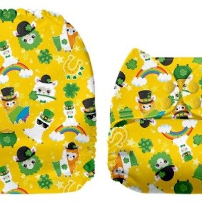 Mama Koala One Size Pocket Diaper - St. Patrick's Day