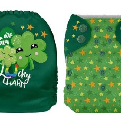 Mama Koala One Size Pocket Diaper - Lucky Charm