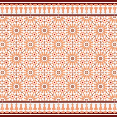 Archibald - TABLE RUNNER 35x104 cm - Coral