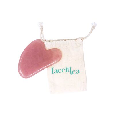 Quartz rose Gua Sha