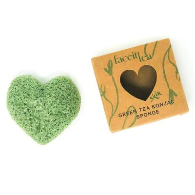 Esponja de té verde LOVE SKIN