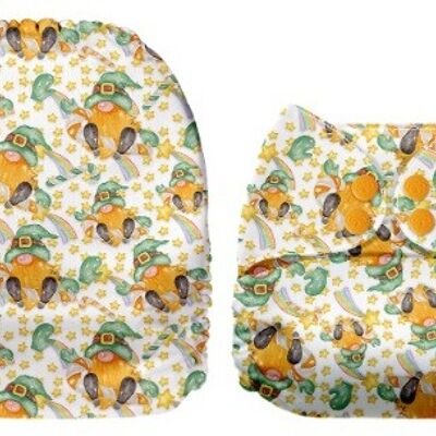 Mama Koala One Size Pocket Diaper - Luck Stars