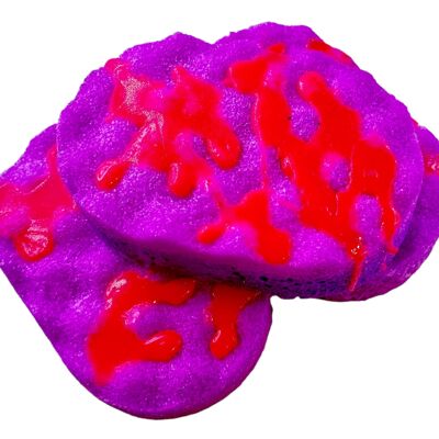 Pink fizz soap sponge