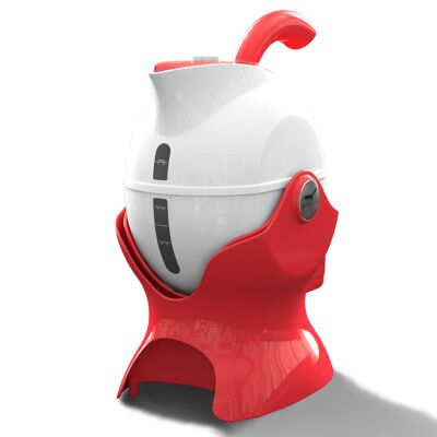 Uccello Kettle Red and White