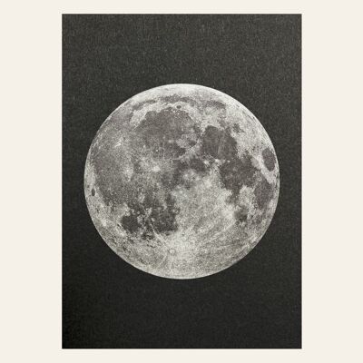 Carte postale lune