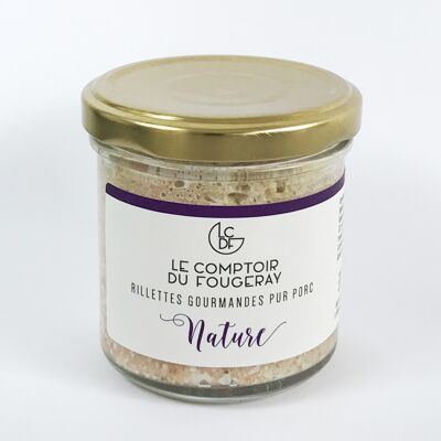 Rillettes de porc nature (Le Comptoir du Fougeray)